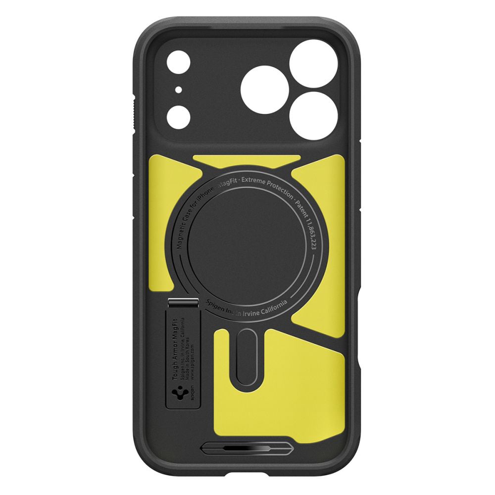 Husa pentru iPhone 17 Pro Max - Spigen Tough Armor "T"  MagSafe - Black [5]