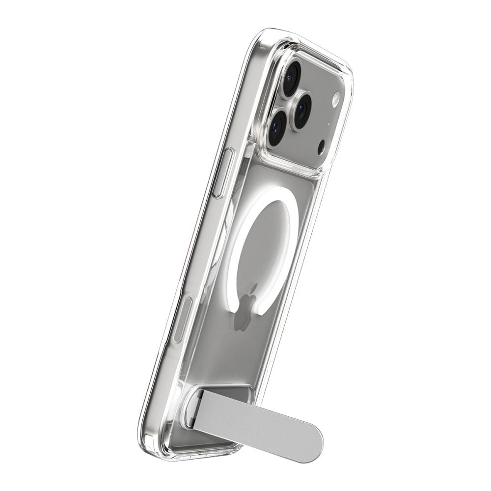 Husa pentru iPhone 17 Pro Max - Spigen Ultra Hybrid S MagSafe - Clear/White [4]