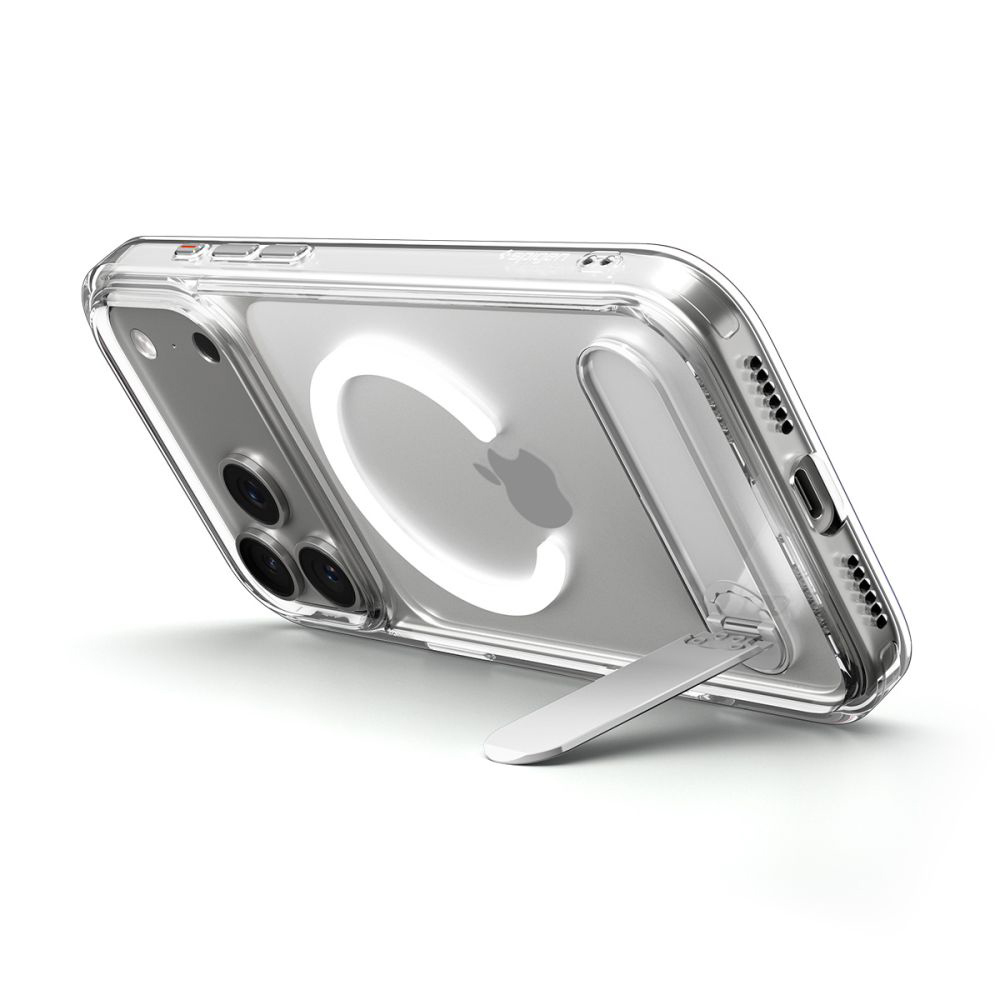 Husa pentru iPhone 17 Pro Max - Spigen Ultra Hybrid S MagSafe - Clear/White [6]
