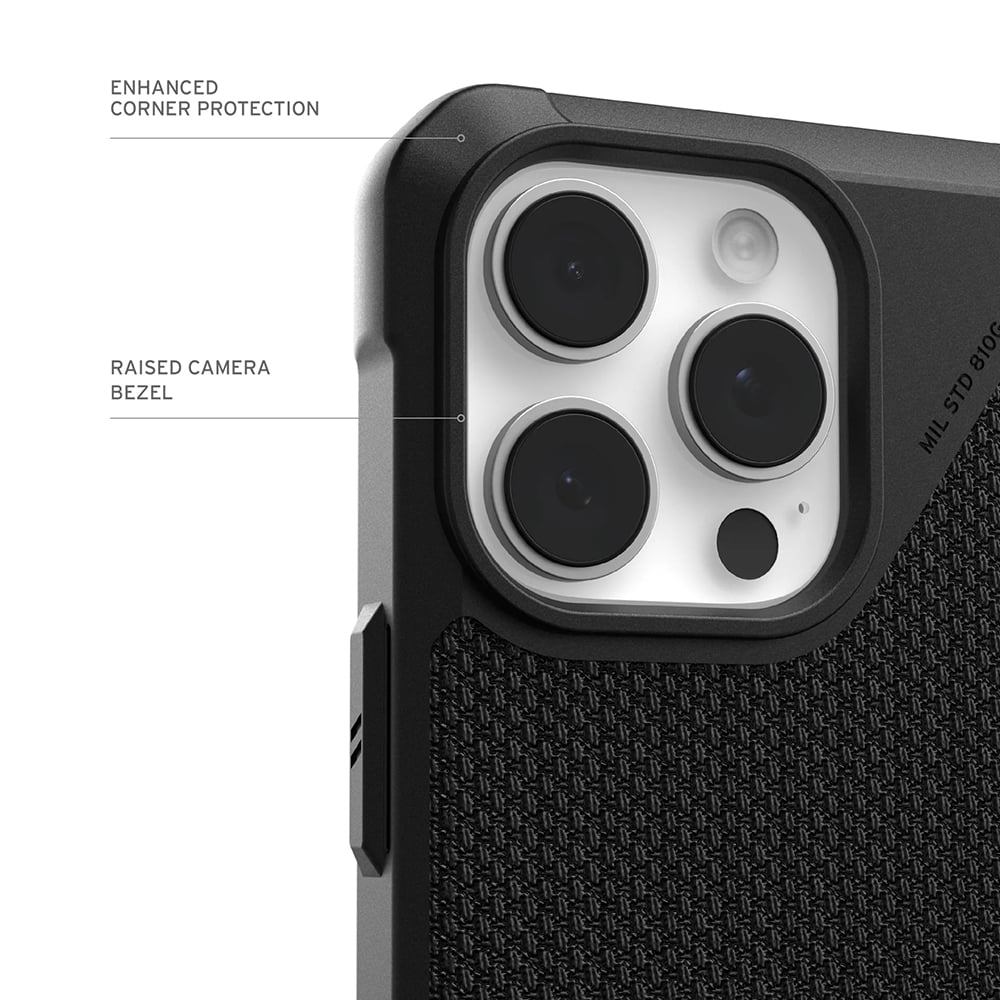 Husa pentru iPhone 17 Pro Max - UAG Metropolis LT Magsafe - Kevlar Black [4]