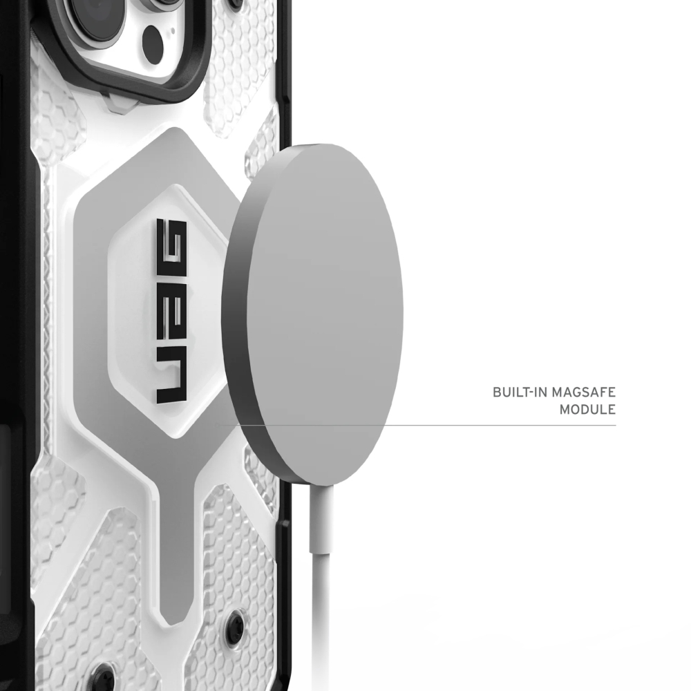 Husa pentru iPhone 17 Pro Max - UAG Pathfinder Clear MagSafe - Ice [4]
