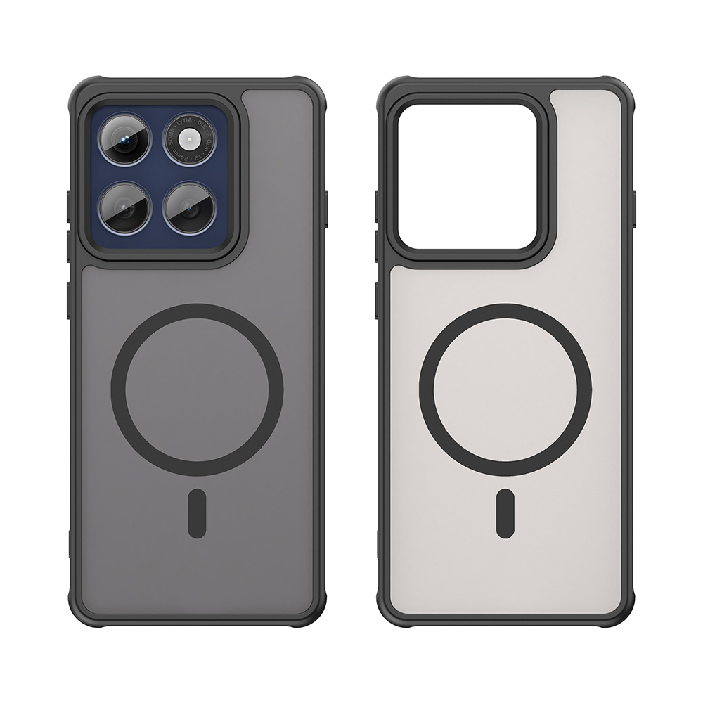 Husa pentru Motorola Edge 60 Pro - Techsuit HaloFrost II MagSafe - Black [2]