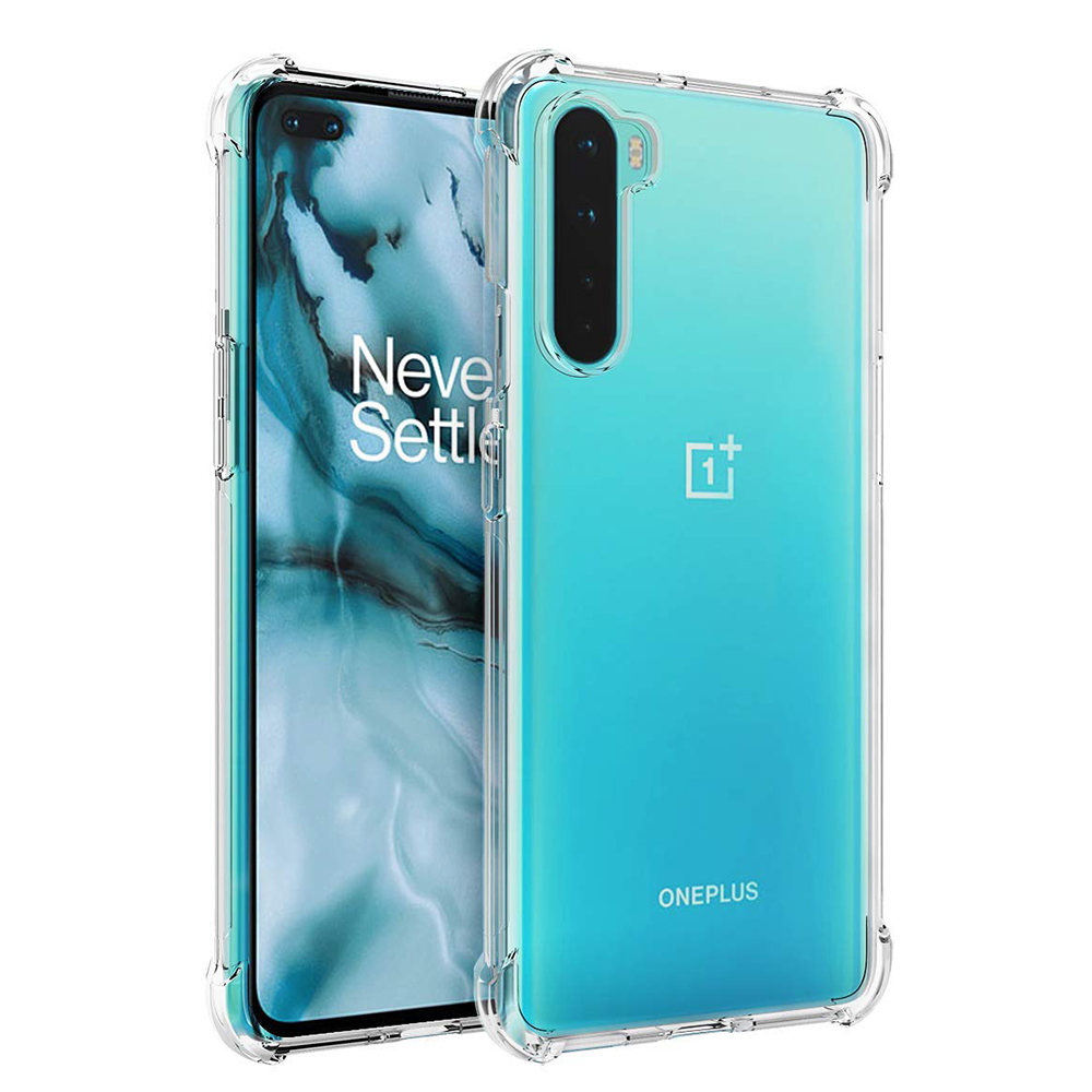 Husa pentru OnePlus Nord 5G - Techsuit Shockproof Clear Silicone - Clear [1]
