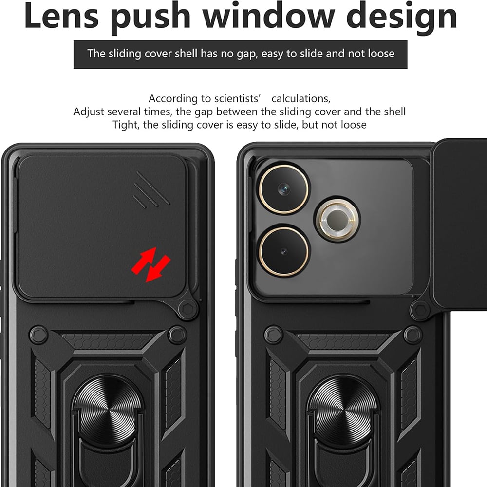 Husa pentru Oppo A5 Pro 4G / A5 Pro 5G - Techsuit CamShield Series - Black [6]
