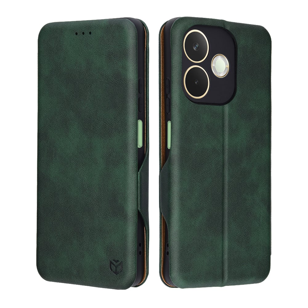 Husa pentru Oppo A5 Pro 4G / A5 Pro 5G - Techsuit Safe Wallet Plus - Green [1]