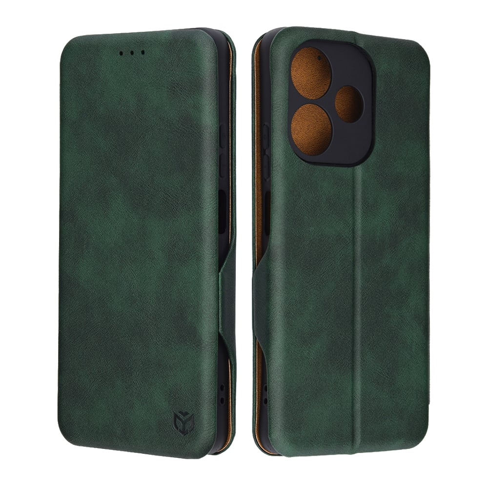 Husa pentru Oppo A5 Pro 4G / A5 Pro 5G - Techsuit Safe Wallet Plus - Green [6]