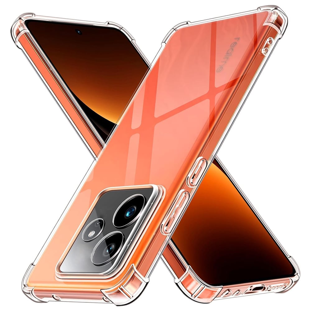 Husa pentru Realme GT 7 - Techsuit Shockproof Clear Silicone - Clear [2]