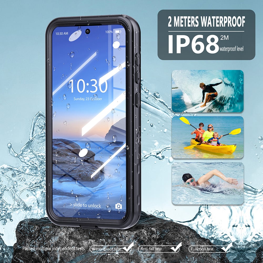 Husa pentru Samsung Galaxy A26 5G - ShellBox Waterproof IP68 Case - Black [3]