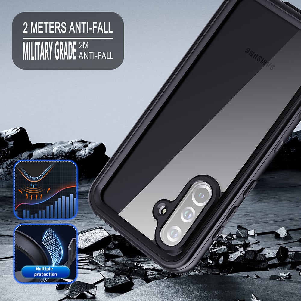 Husa pentru Samsung Galaxy A26 5G - ShellBox Waterproof IP68 Case - Black [4]
