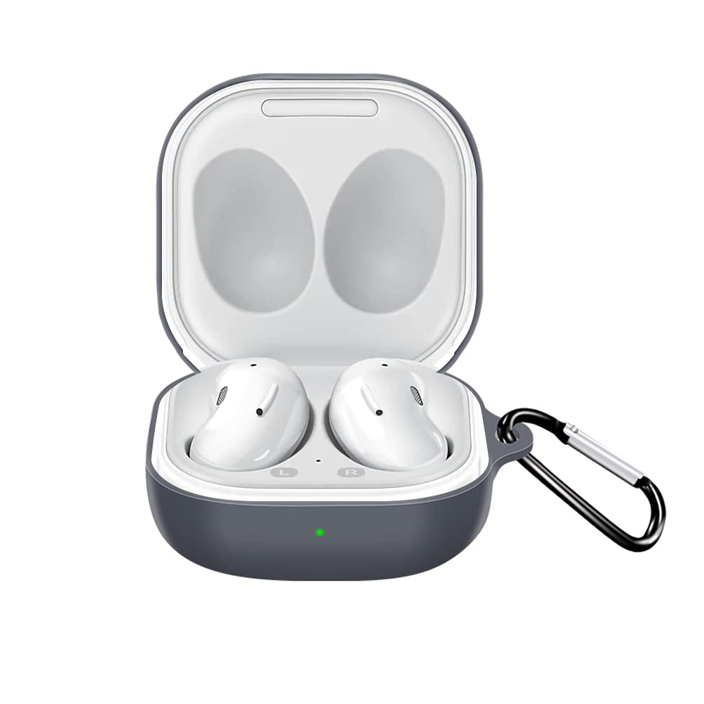 Husa pentru Samsung Galaxy Buds FE / 2 Pro / 2 / Live / Pro - Techsuit Silicone Case - Black [3]