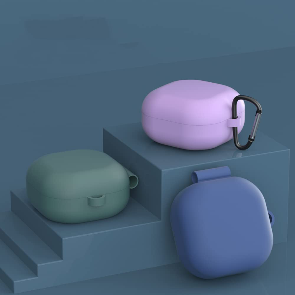 Husa pentru Samsung Galaxy Buds FE / 2 Pro / 2 / Live / Pro - Techsuit Silicone Case - Black [2]