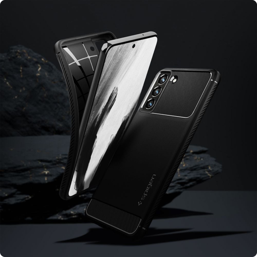 Husa pentru Samsung Galaxy S21 FE 5G - Spigen Rugged Armor - Black [4]