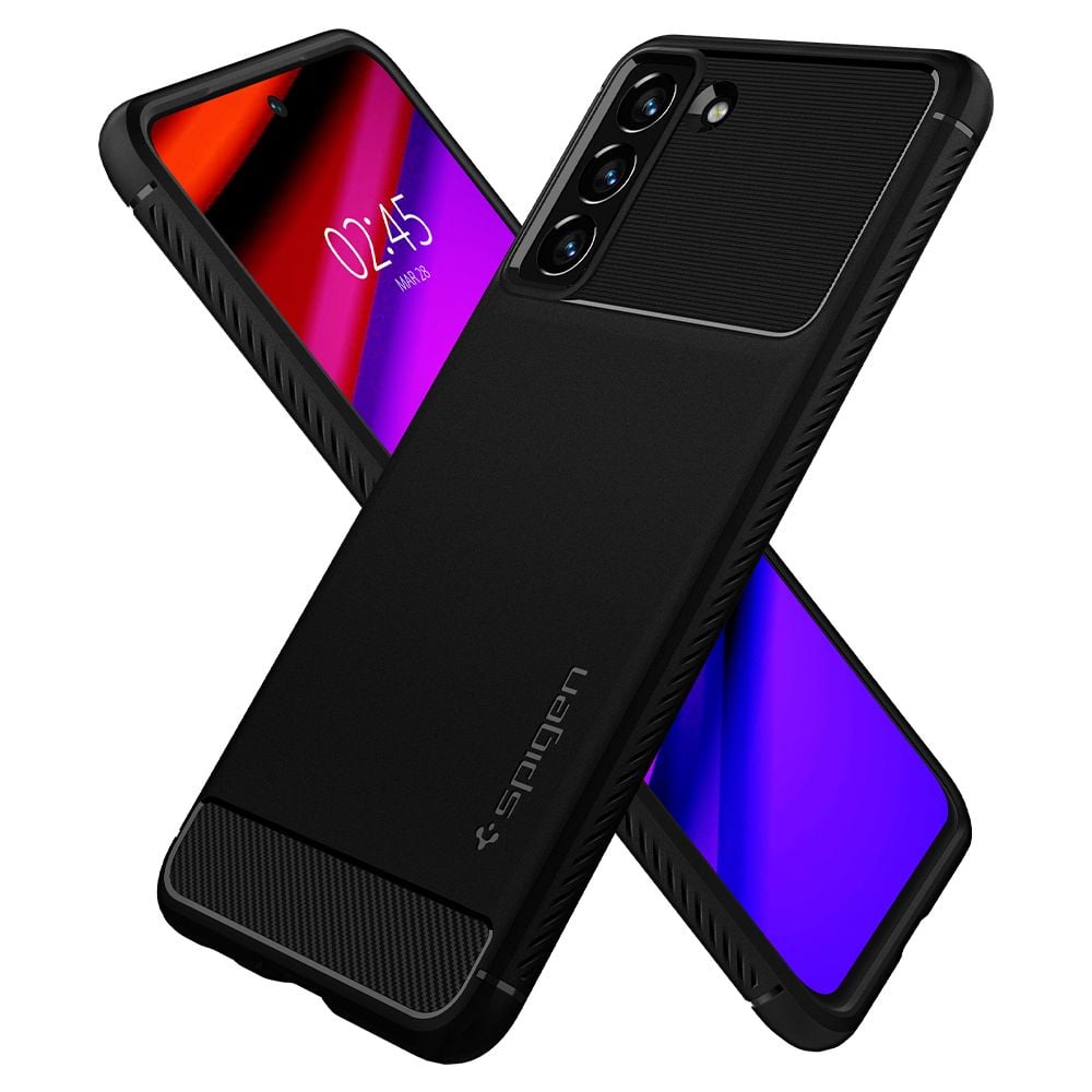 Husa pentru Samsung Galaxy S21 FE 5G - Spigen Rugged Armor - Black [2]