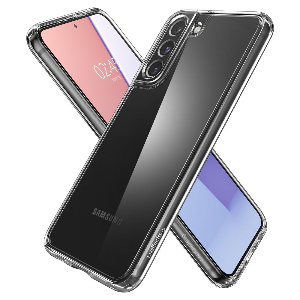 Husa pentru Samsung Galaxy S22 5G - Spigen Ultra Hybrid - Crystal Clear [2]