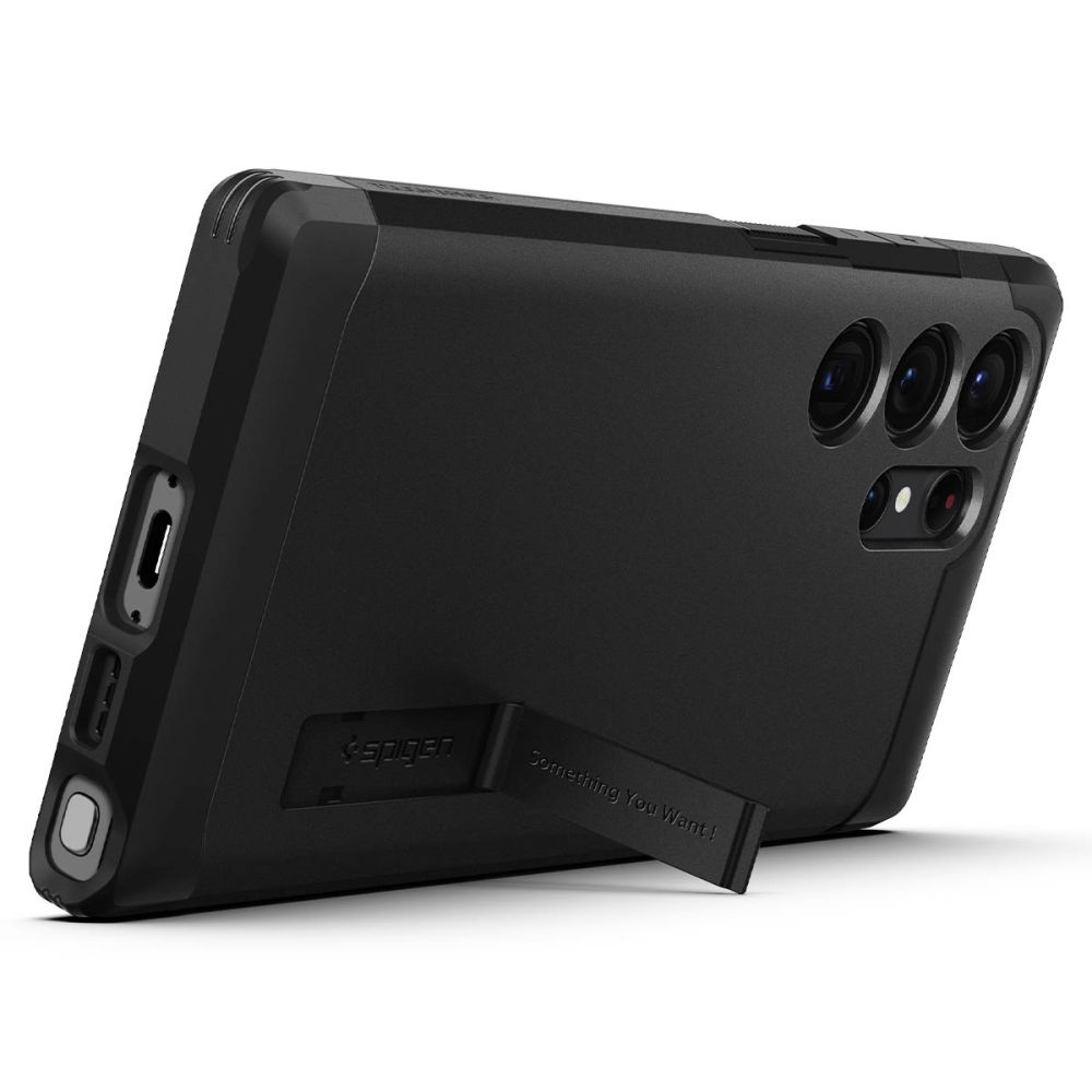 Husa pentru Samsung Galaxy S23 Ultra - Spigen Tough Armor - Black [3]
