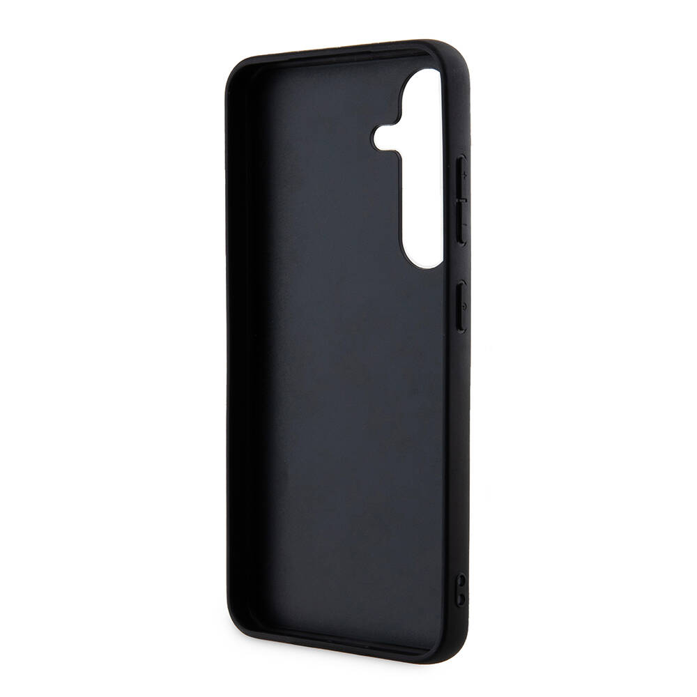 Husa pentru Samsung Galaxy S24 - Guess Hardcase 4G Triangle Metal Logo - Black [5]