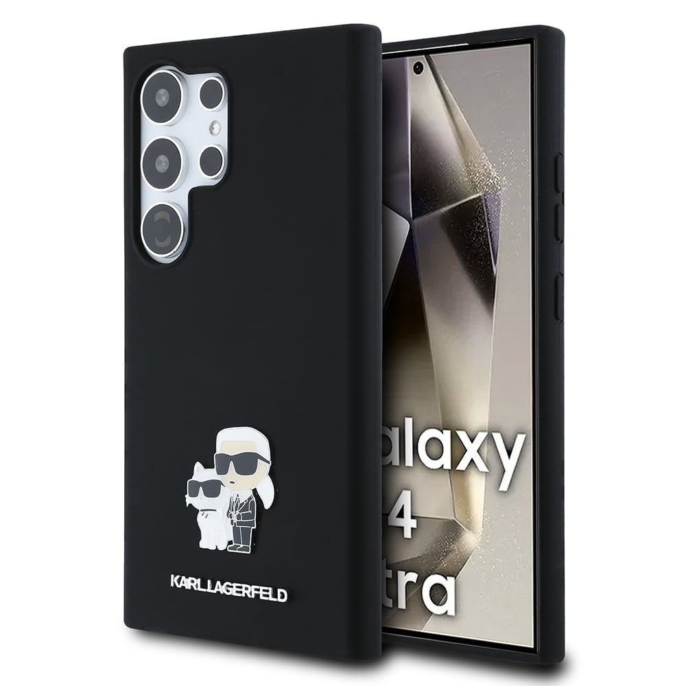 Husa pentru Samsung Galaxy S24 Ultra - Karl Lagerfeld Silicone  - Karl&Choupette [1]