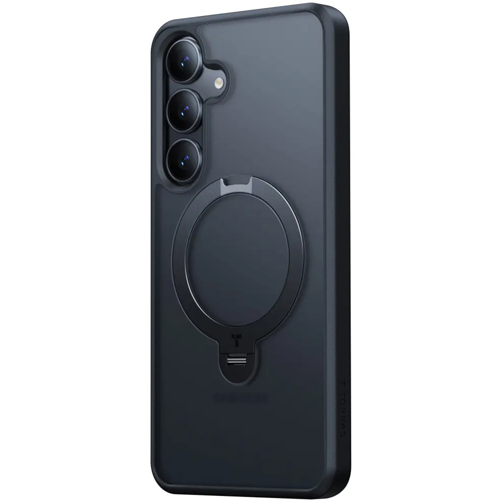 Husa pentru Samsung Galaxy S25 Plus - Torras Ostand Spin Series - Black [3]