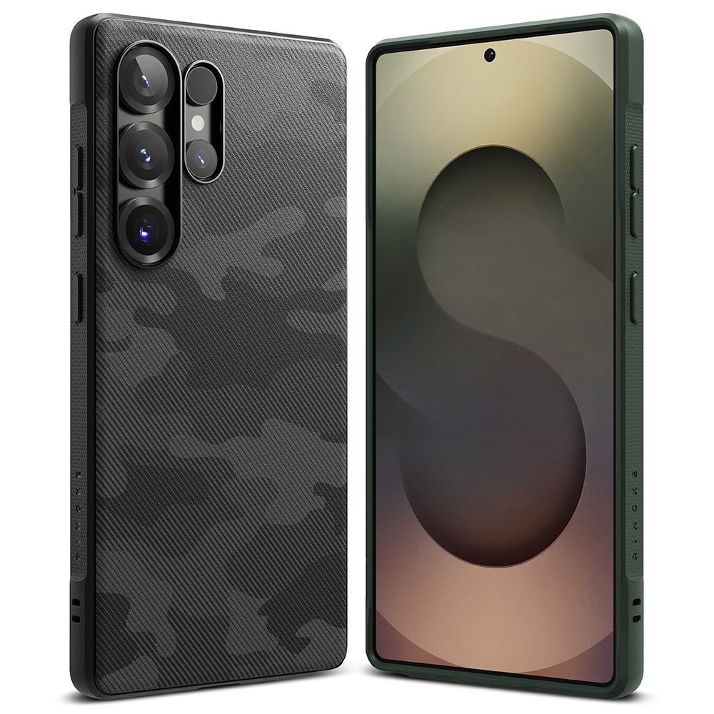 Husa pentru Samsung Galaxy S25 Ultra - Ringke Onyx Design - Camo Black [1]