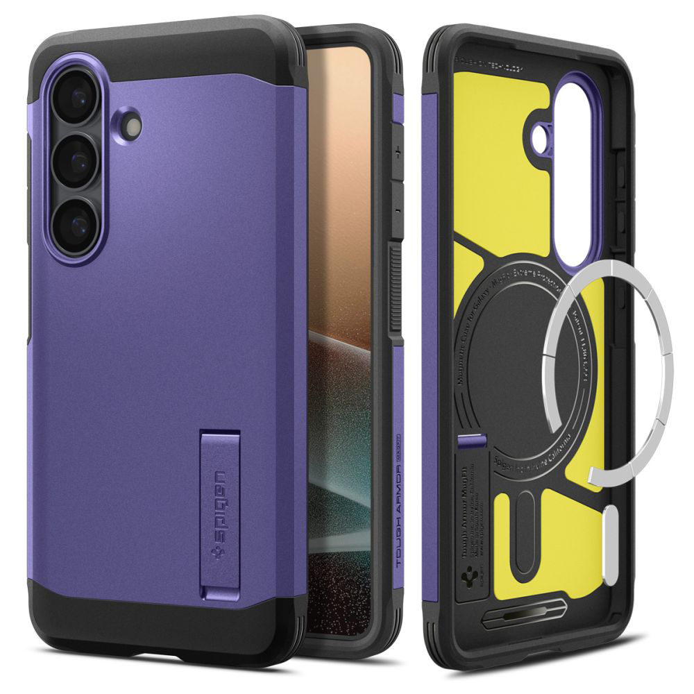 Husa pentru Samsung Galaxy S26 - Spigen Tough Armor MagSafe (ACS11221) - Ash Violet [2]