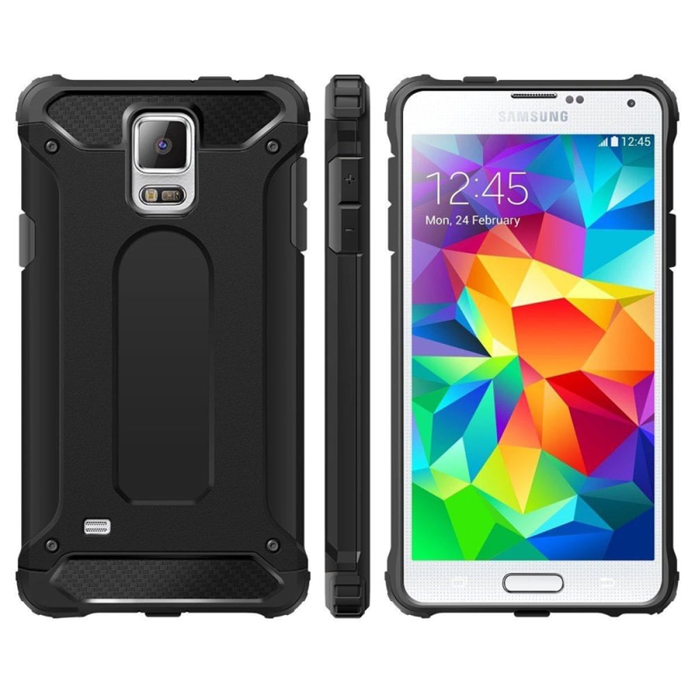 Husa pentru Samsung Galaxy S5 G900 Techsuit Hybrid Armor - Black [5]