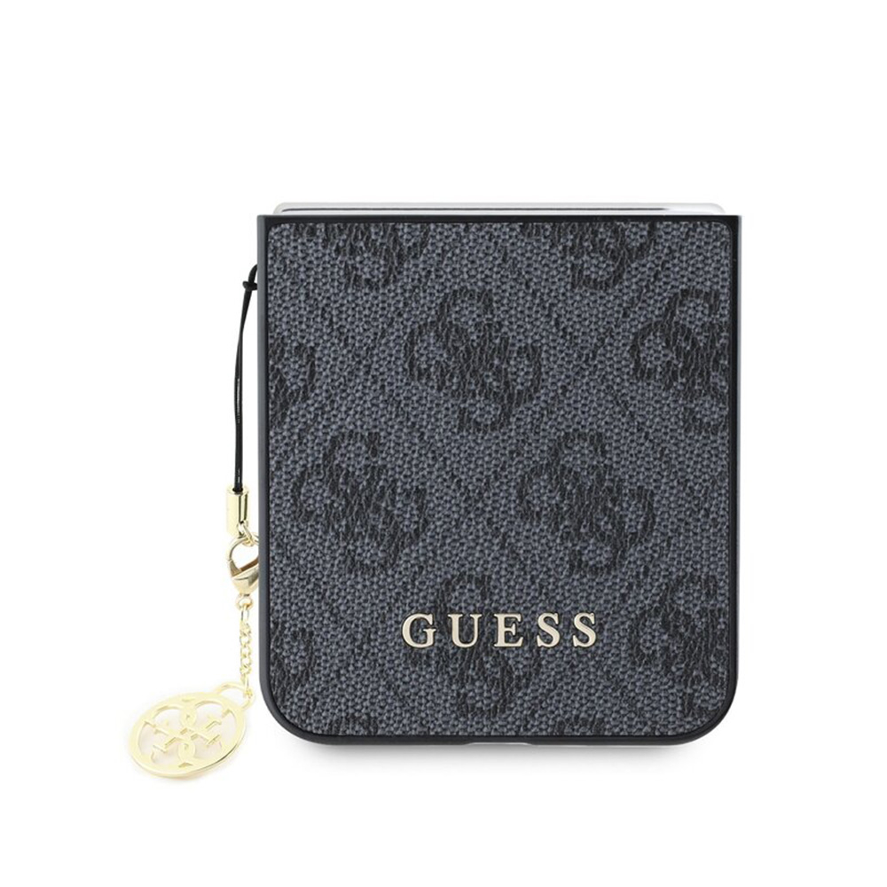 Husa pentru Samsung Galaxy Z Flip6 - Guess Hardcase 4G Charm  - Black [3]
