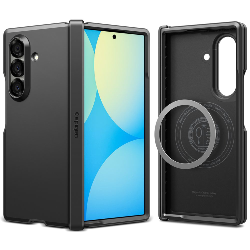 Husa pentru Samsung Galaxy Z Fold7 - Spigen Tough Armor Pro MagSafe - Black [2]