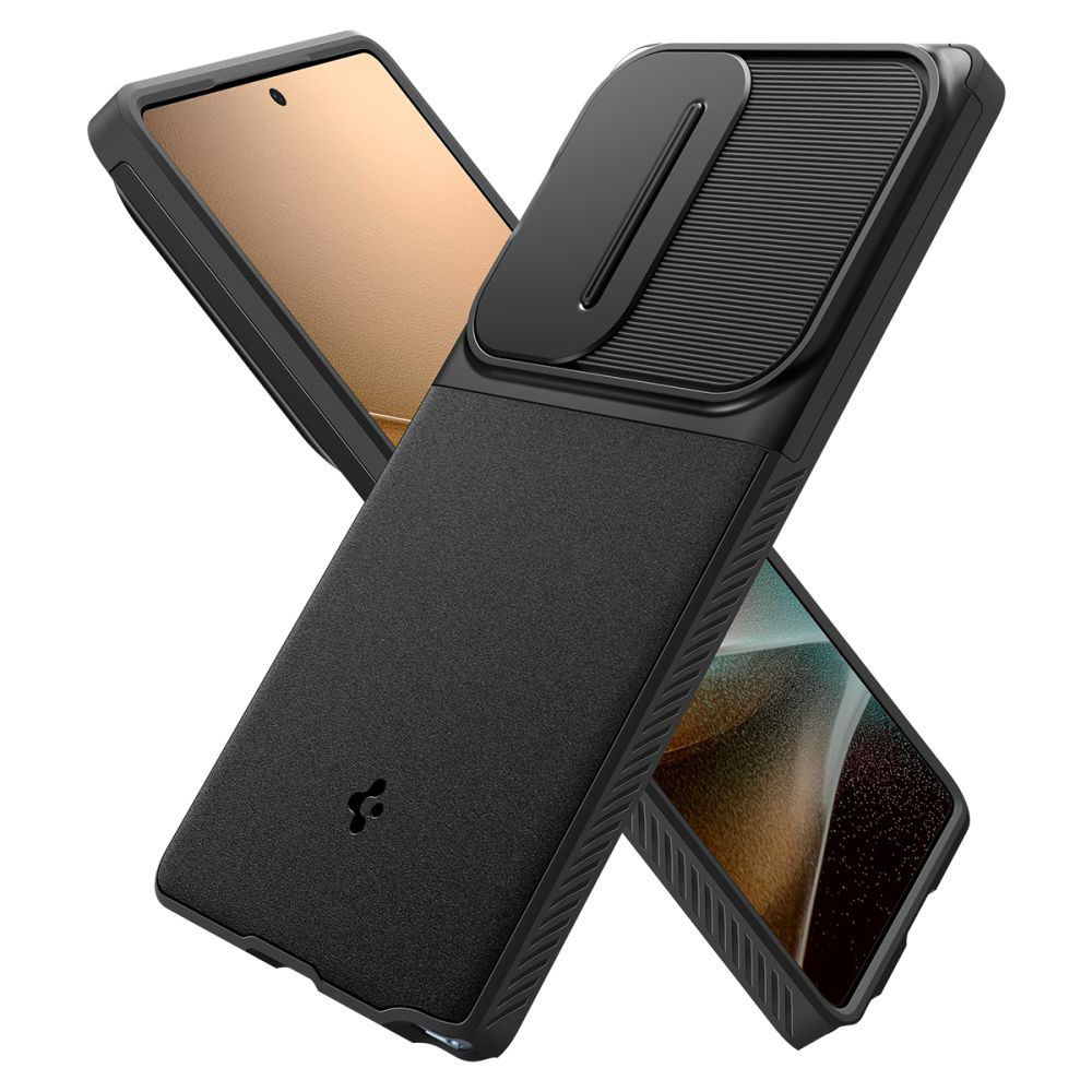 Husa Samsung Galaxy S25 Ultra - Spigen Optik Armor - Black [2]