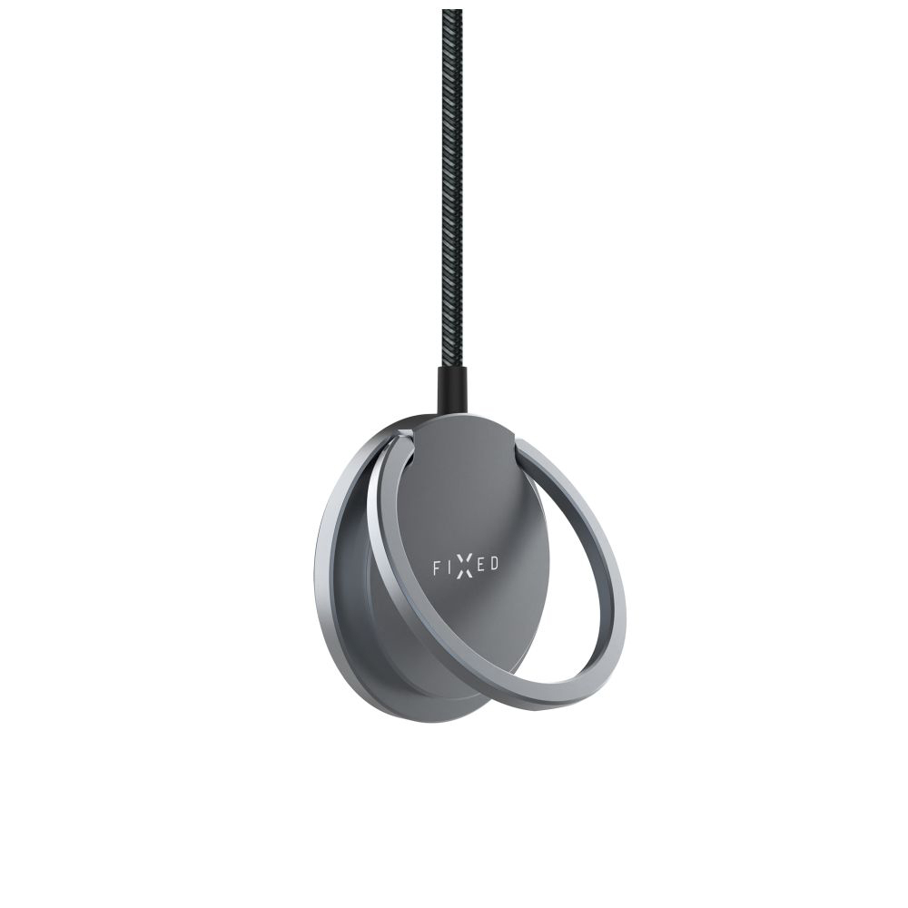 Incarcator Magnetic cu Cablu si Suport, Qi2, 1.2m - Fixed (FIXMPADP-GR) - Gray [2]