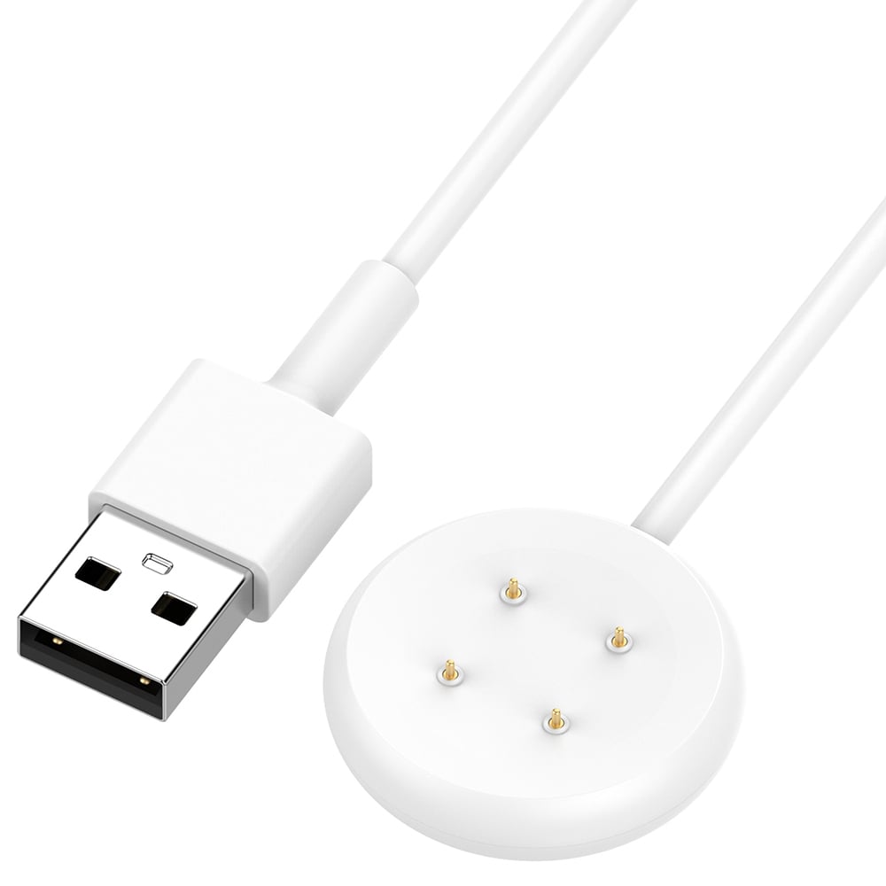 Incarcator pentru Google Pixel Watch3 (41mm, 45mm) / 2 / Fitbit Ace LTE, USB - Techsuit (THC5) - White [2]