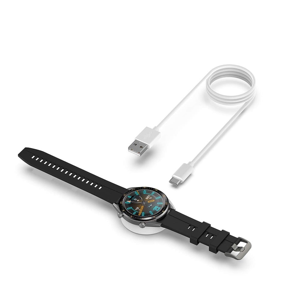 Incarcator pentru Huawei Watch GT/GT2/Honor Watch GS3i, USB, 3.5W - Techsuit (THC3) - White [2]