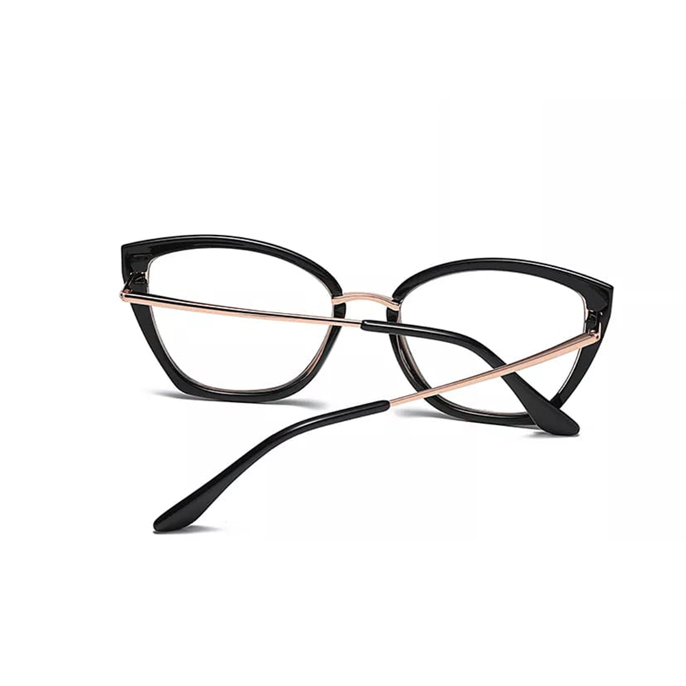 Ochelari calculator, dama, protectie lumina albastra, Techsuit (WD605-N1) - Black [3]