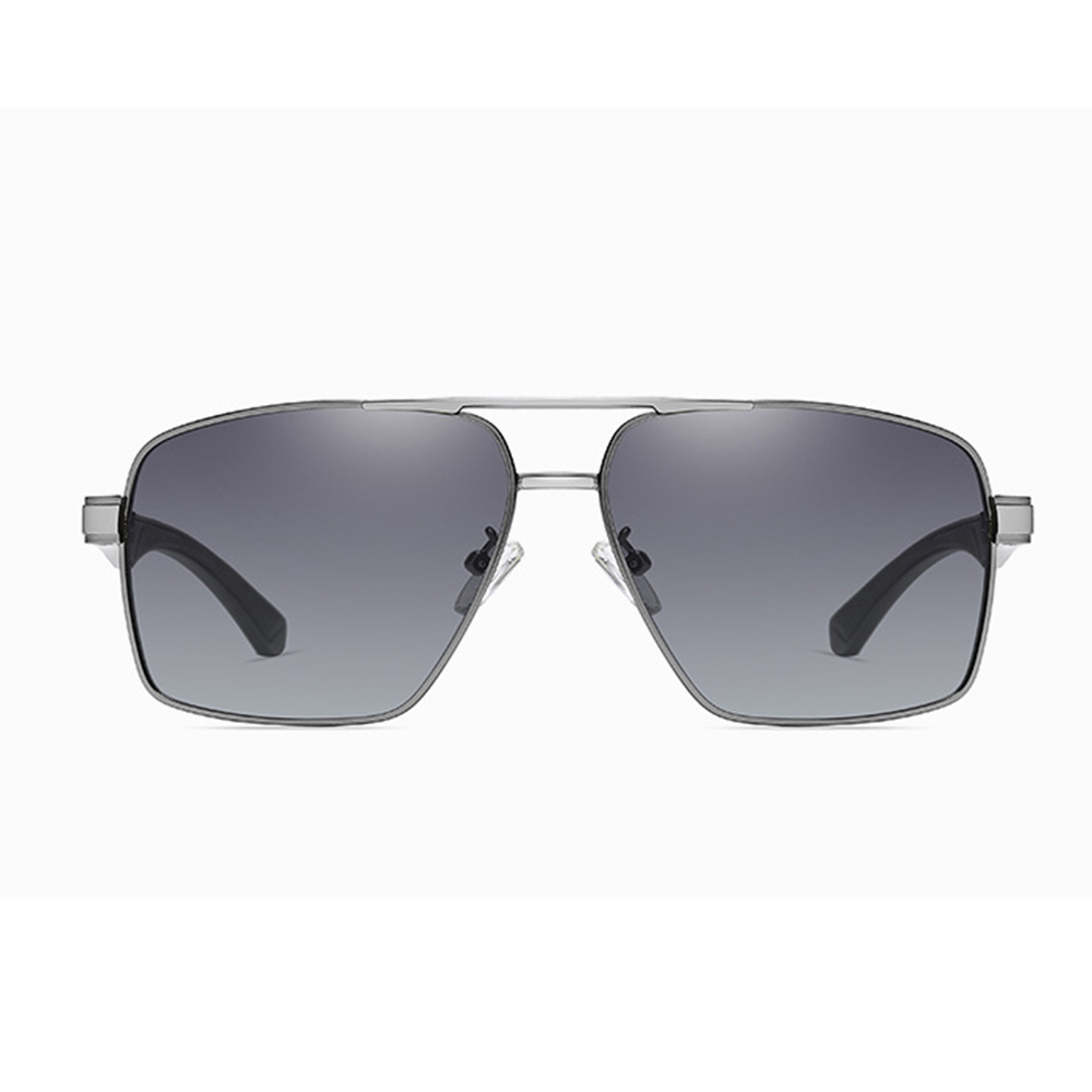 Ochelari cu Protectie UV Barbati - Techsuit (LM001) - Gun Color / Black Gray [2]
