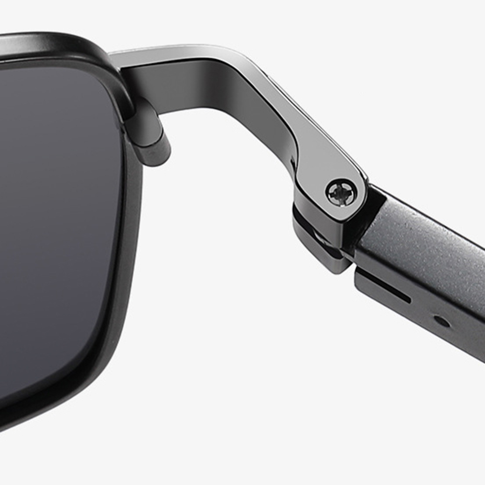 Ochelari cu Protectie UV Barbati - Techsuit (LM001) - Gun Color / Black Gray [4]