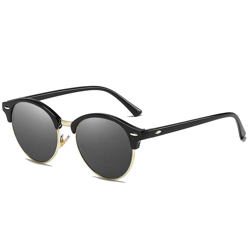 Ochelari de Soare pentru Barbati - Techsuit (66612) - Gold / Gun [1]