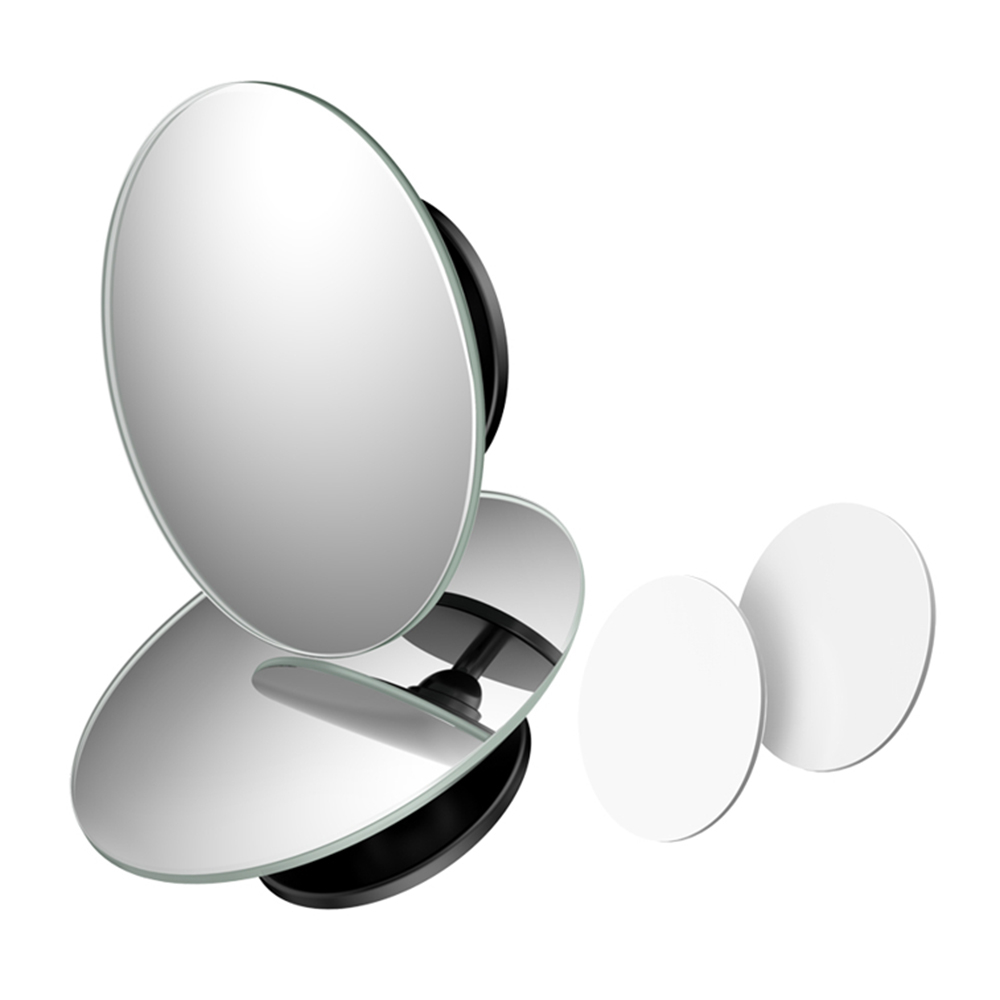 Oglinda Unghi Mort Rotunda (set 2) - Techsuit Fullview Blind Spot - Black [2]