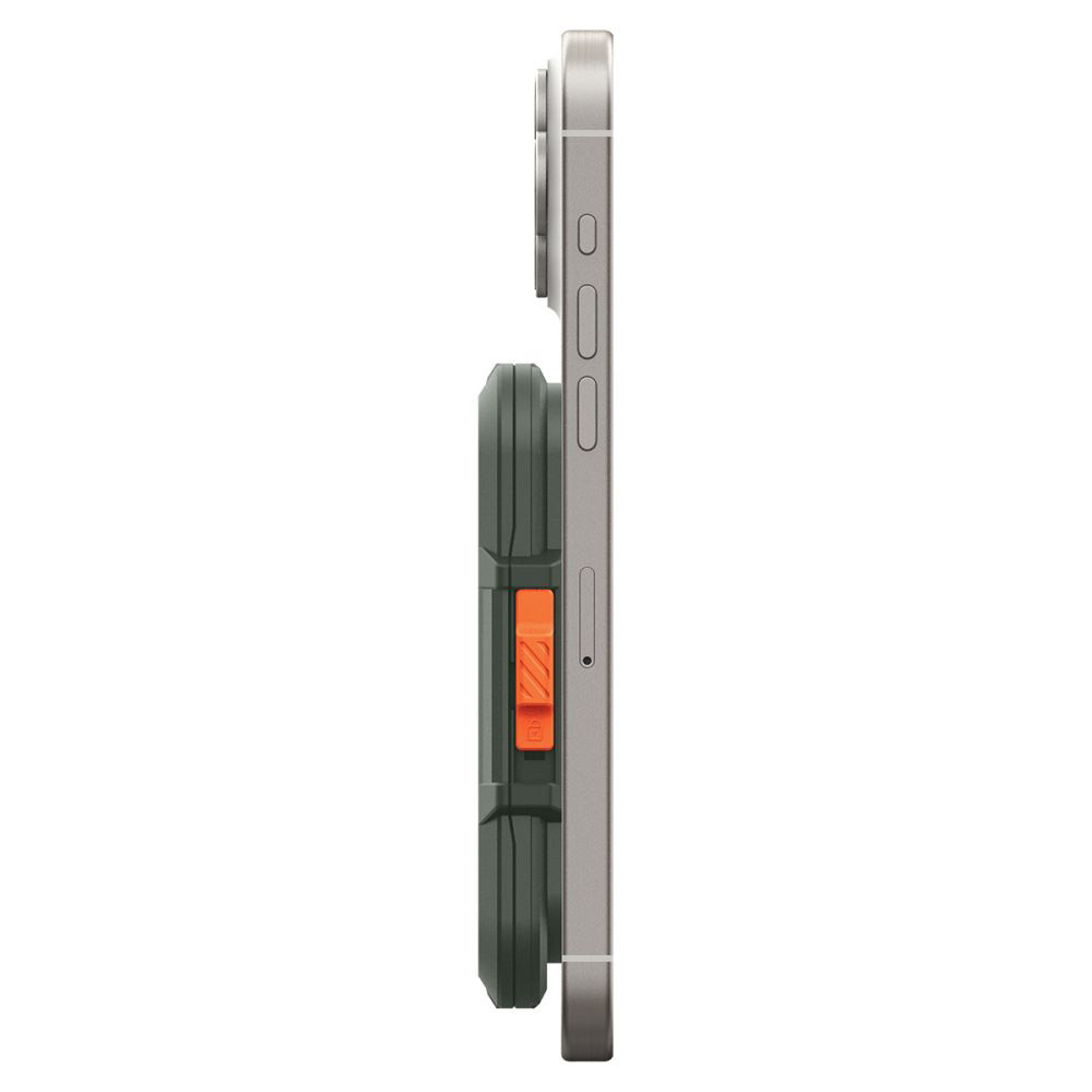 Portofel Universal pentru Telefon cu 2 Compartimente - Spigen Lock Fit Magsafe - Military Green [5]
