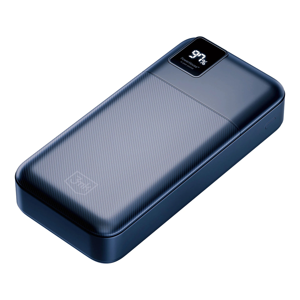 Power Bank, 2x USB-A, 1x USB-C, 20.000mAh, 22.5W - 3mk PowerHouse - Black [2]
