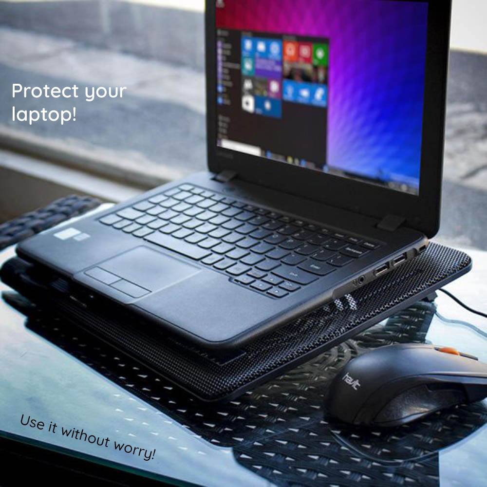 Stand pentru Racire 9 - 15.6", 2x USB2.0, 1000RPM - Havit (F2035) - Black [7]