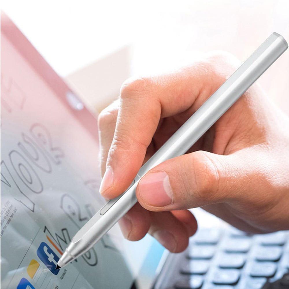 Stylus Pen pentru Tableta Microsoft Surface, Palm Rejection, Tilt Sensitivity, Side Adsorption, 90mAh - Techsuit (C581-C) - Black [6]