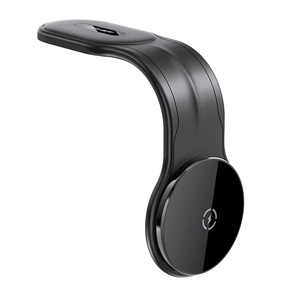 Suport Auto Acefast Wireless 15W MagSafe Brat Flexibil Black [2]