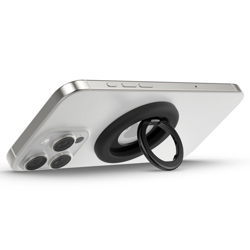 Suport pentru Telefon tip Inel - Spigen Nano Pop MagSafe - Black Sesame [6]