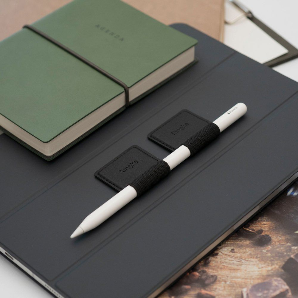 Suport Stylus Pen Autoadeziv (set 2) - Ringke - Black [4]