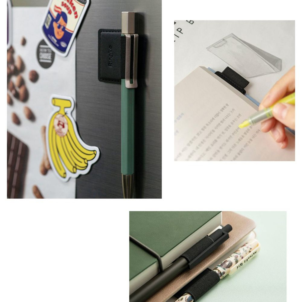 Suport Stylus Pen Autoadeziv (set 2) - Ringke - Black [5]