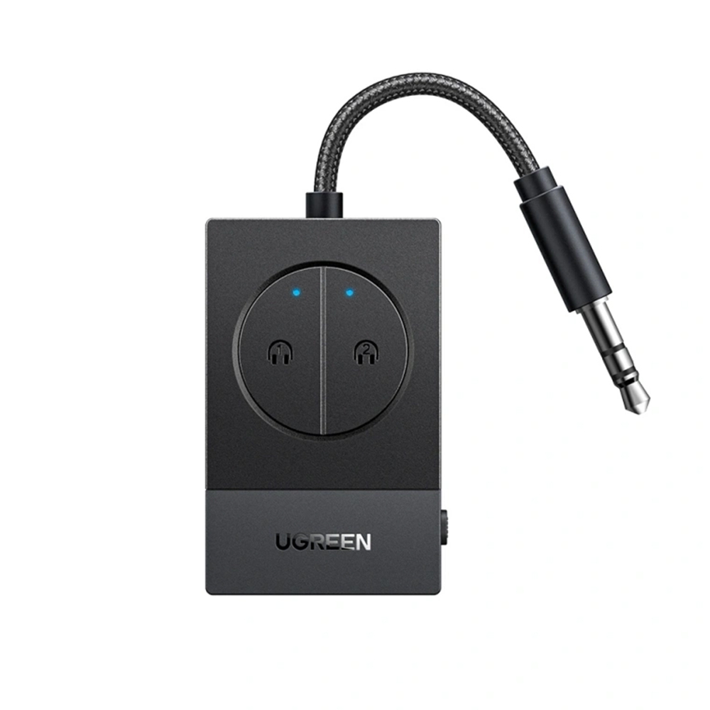 Transmitator Audio, Bluetooth 5.3, Type-C, Jack 3.5mm - Ugreen BT305 - Black [4]