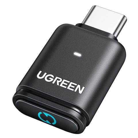Conectica - Adaptor BT5.3, USB-C, Plug&Play, Chip APTX - Ugreen BT501 (45008) - Black