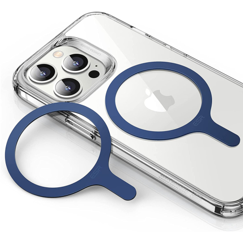 Conectica - Adaptor Inel Incarcare MagSafe HaloLock (set 2) - ESR Universal Ring 360 - Blue