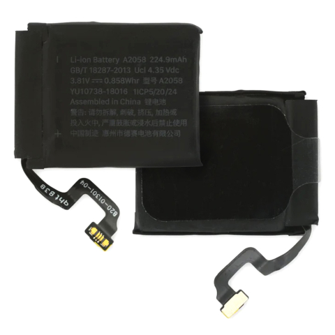 Acumulatori - Baterie pentru Apple Watch 4 40mm, 224.9mAh - OEM A2058 (12496) - Black