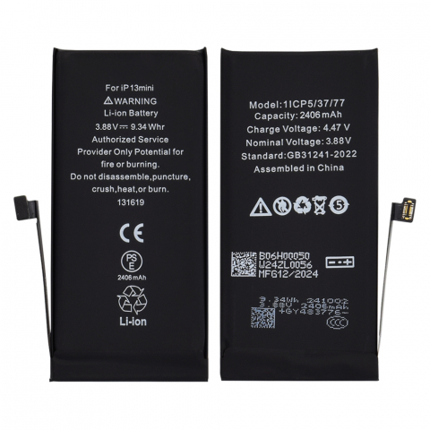 Baterie pentru iPhone 13 mini, 2406mAh - OEM - Black [3]