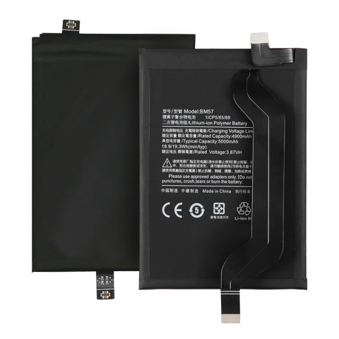 Acumulatori - Baterie pentru Xiaomi Poco X3 GT / X3 NFC / Redmi Note 10 Pro, 4900mAh - OEM BM57 (18724) - Black